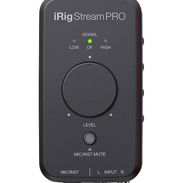 Ik Multimedia IRIG STREAM PRO Interfaz 5 entradas.