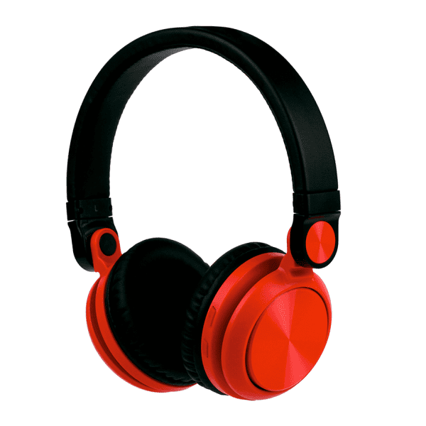 Pro dj HP10R-BT Audífonos bluetooth con Micrófono Rojo