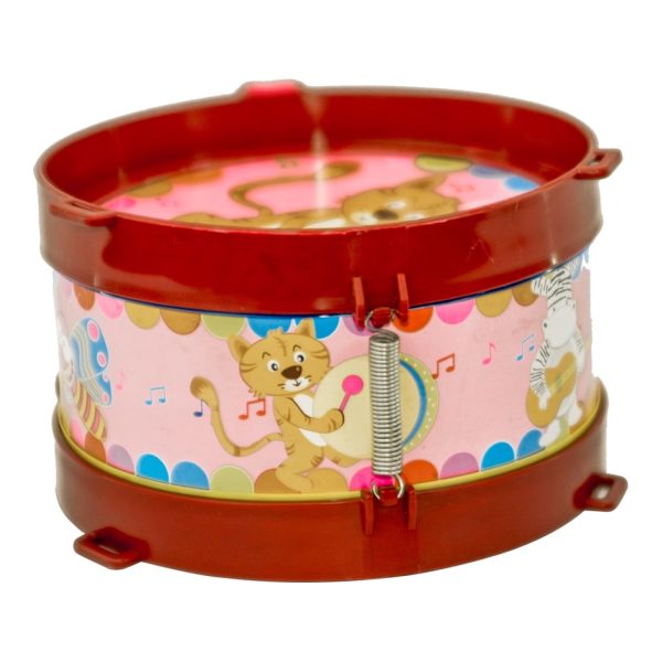 Tambor Bb Percusion TIBB7 Infantil Rosado  7Pg
