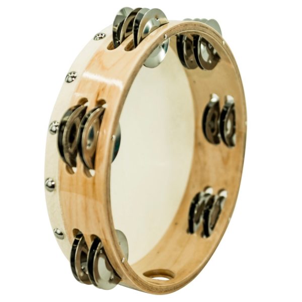 Pandereta New Beat CP0605 Parche  Cuero 8Pg