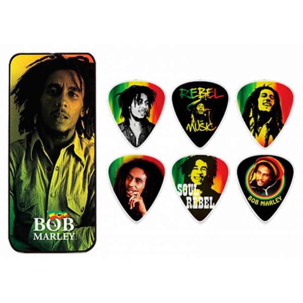 Pick Dunlop BOBPT02H Guitarra Bob Marley