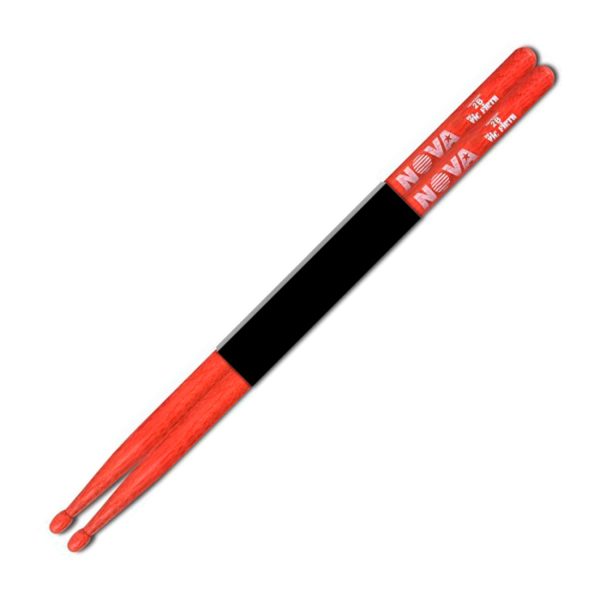 Baquetas Vic Firth 2BR American Punta Madera Rojo Madera