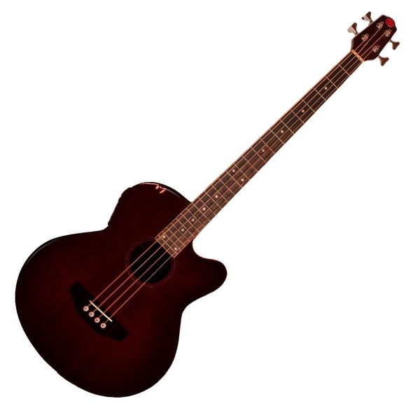 Bajo Chateau C08BASS4 Electroacustico Vinotinto 4C