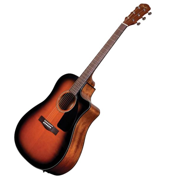 Guitarra Fender CD60CE Electroacustica Sunburst