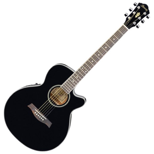 Guitarra Ibanez AEG6TN Electroacustica Negro