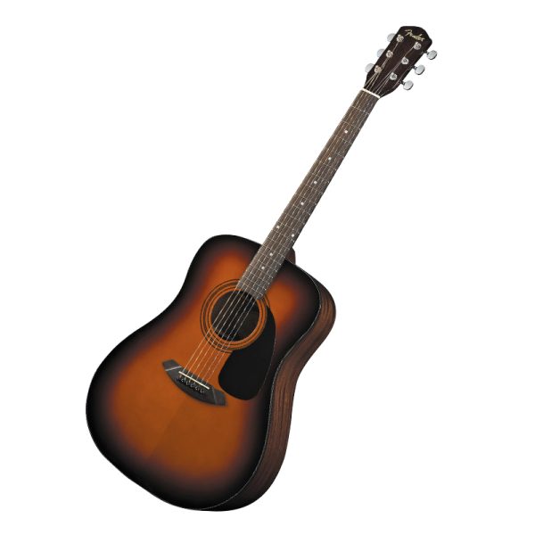Guitarra Fender CD100 Electroacustica Sunburst