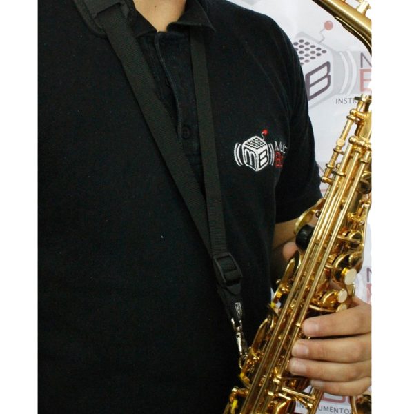 Cargador Ozone 100203BK Saxofon Hombrera Negro
