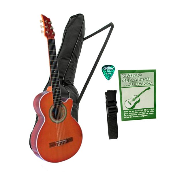 Combo Guitarra Bucaramanga AS Acustica Boquete Verde