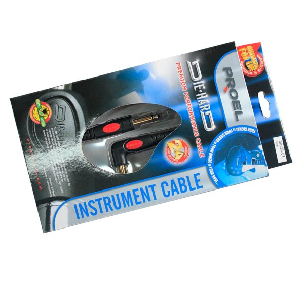 Cable Proel DH120LU5 instrumento 6.3 / 6.3L 5M