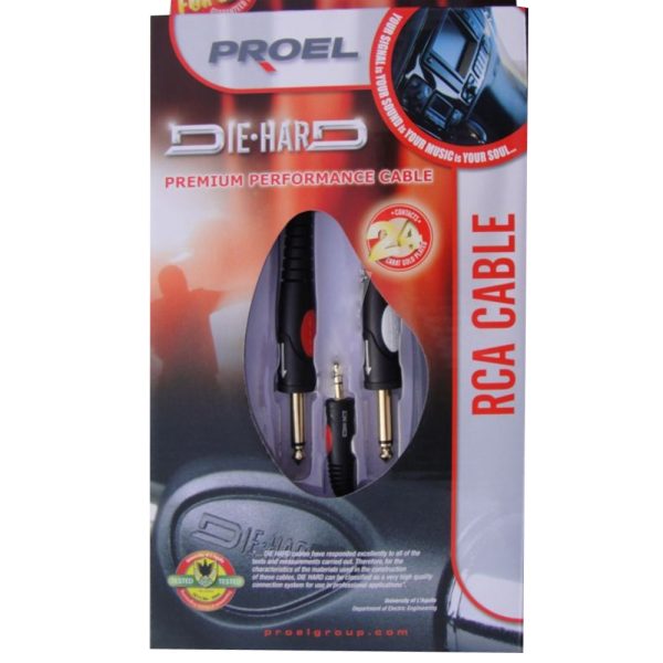Cable Proel DH545LU3 3.5 / 2* 6.3 3M