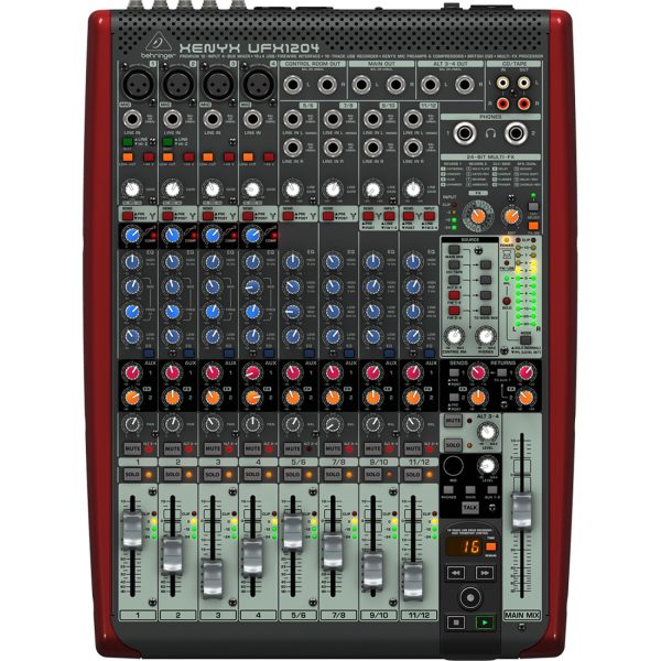 Consola Behringer XENYXUFX1204 Mezclador audio