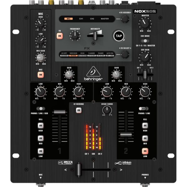 Consola Behringer NOX202 Mezclador audio