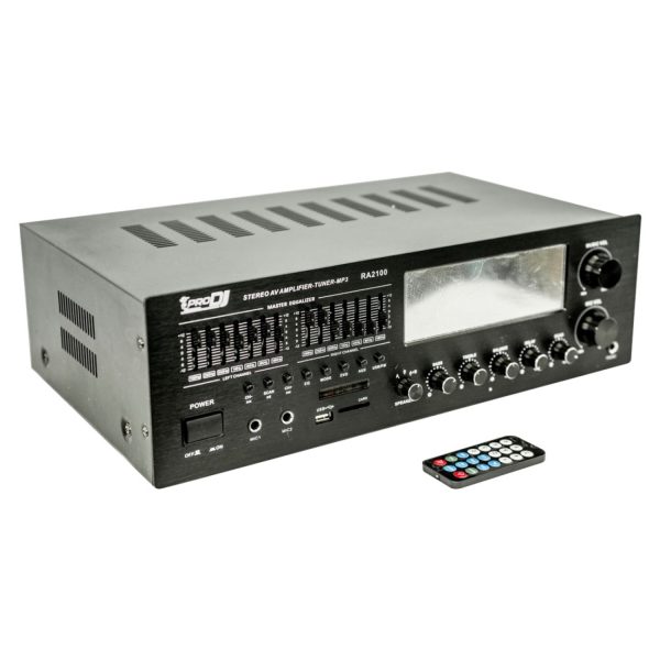 Amplificador Pro Dj RA2100 sonido Radio