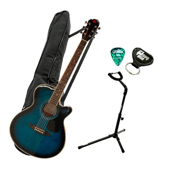 Combo Chateau DH Electroacustica Azul