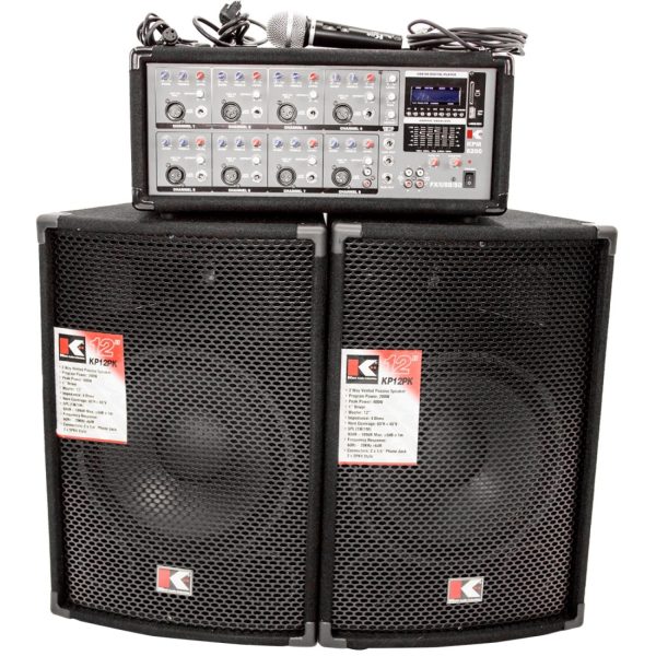 Consola Kohlt KPM820012PK Activa 2 Cabinas Micrófono