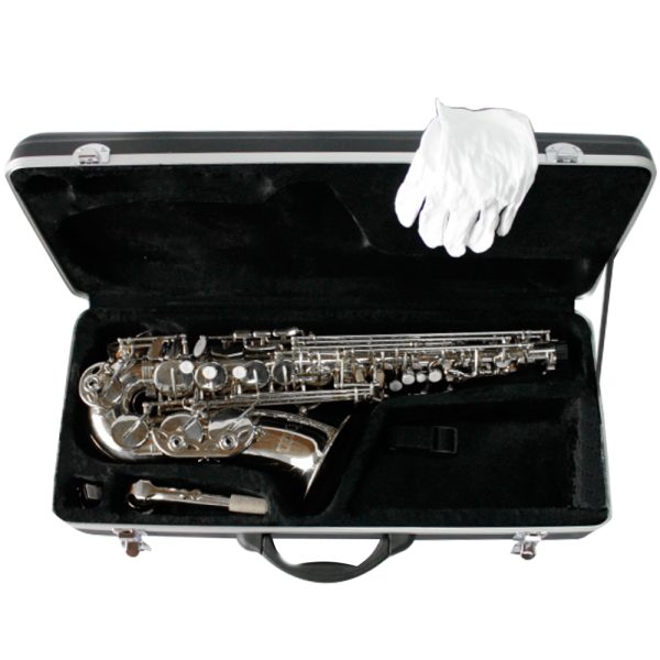 Saxofon Lyon France 6430S Alto Plateado