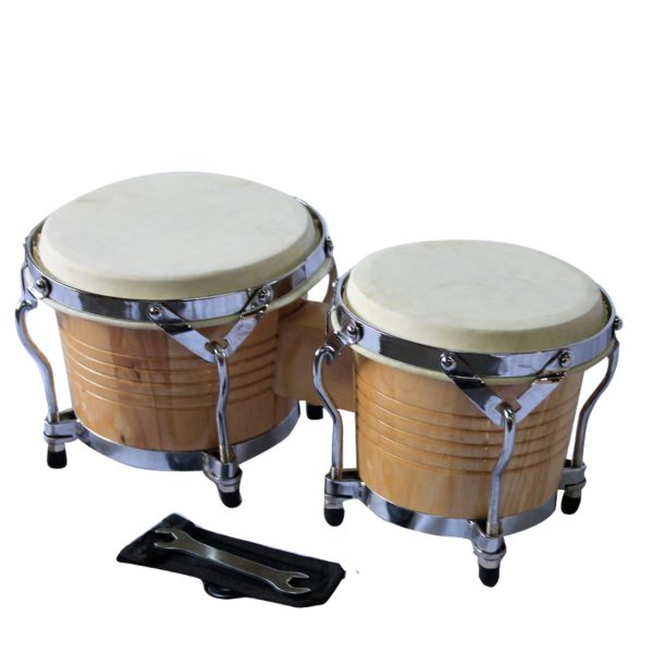 Bongos Dawn ZHB105NT Aro Sencillo Natural Madera 65-75Pg