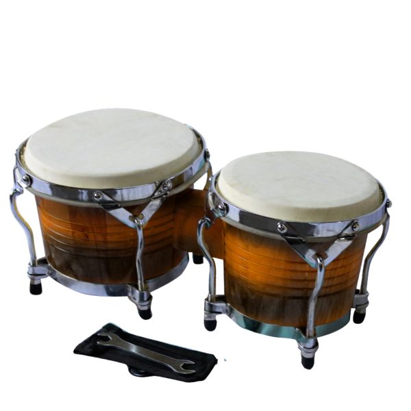 Bongos Dawn ZHB105SB Aro Sencillo Sunburst Madera 65-75Pg