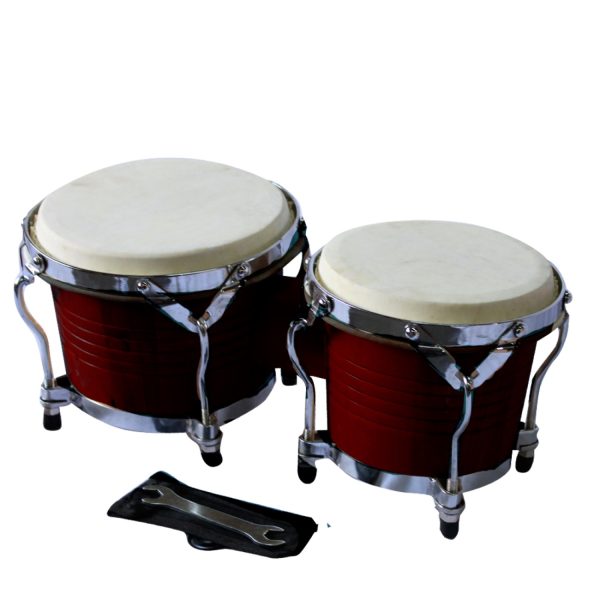 Bongos Dawn ZHB105WR Aro Sencillo Vinotinto Madera 65-75Pg