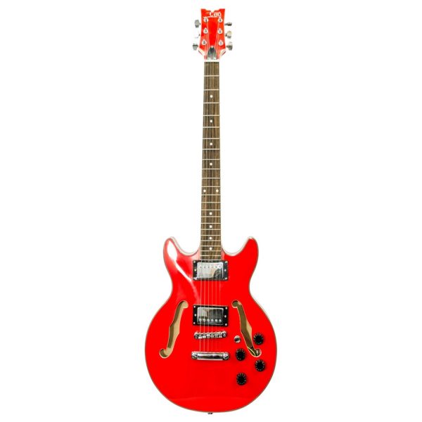 Guitarra I60 LGSM44 electrica Casino Rojo