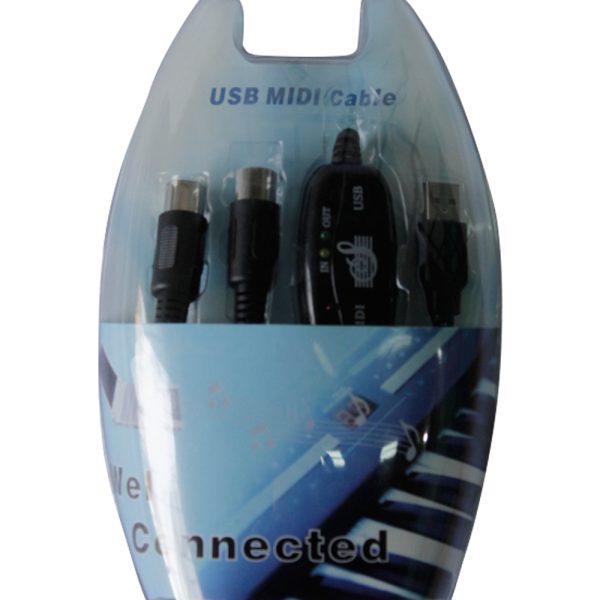 Cable Well Conected BC08C Interfaz Midi / Usb