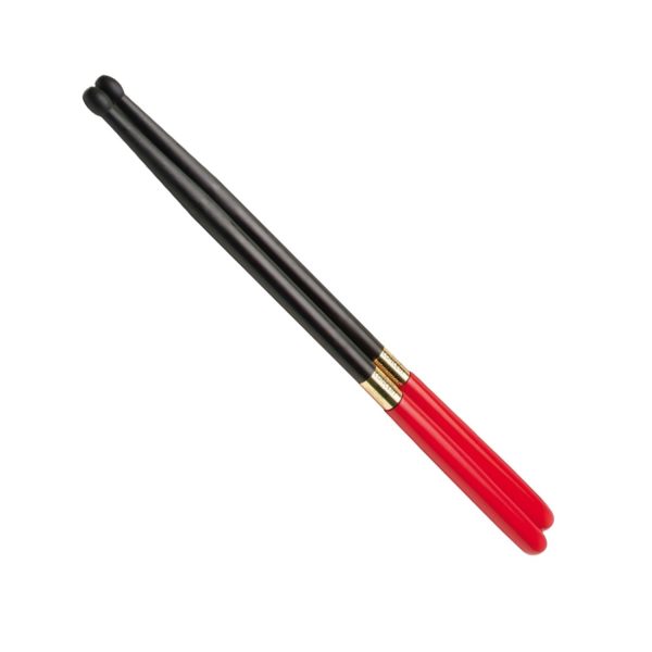 Baquetas Aquarian X10 Punta Plastico Rojo Negro Negro