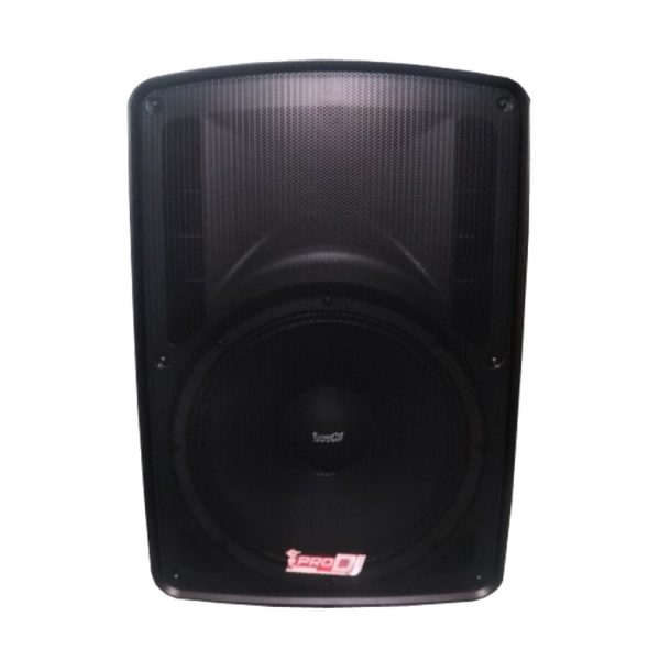 Cabina Pro Dj PB15DUSBFM Altavoz 15" Negro 300W