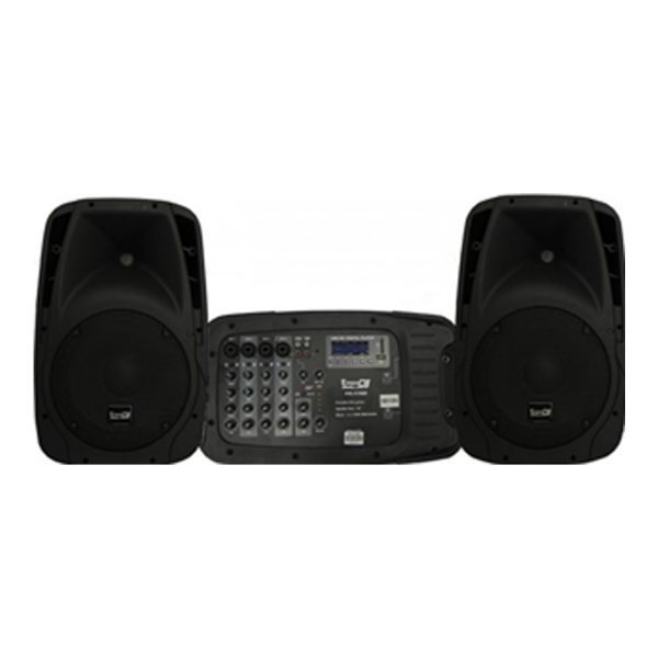 Sistema Pro Dj PPA410MB sonido Portatil Negro  300W