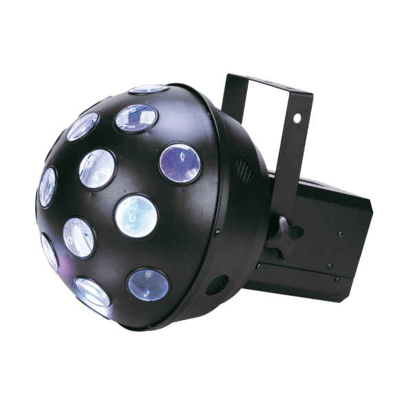 Luz American Dj LEDQUEST LED Quest Giratoria Negro
