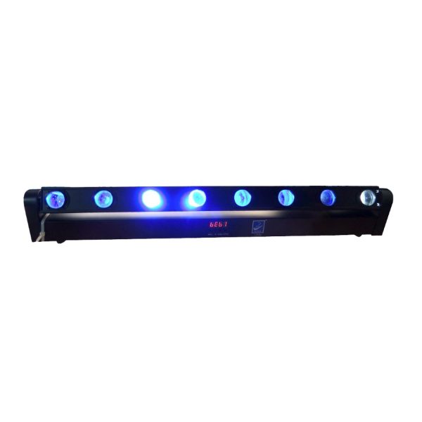 Barra Big Dipper L015 Movil Rgbw Negro