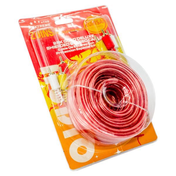 Cable Zuinsai ZSEGOLD3X325FT 3*Rca / 3*Rca Oxigenado   7M