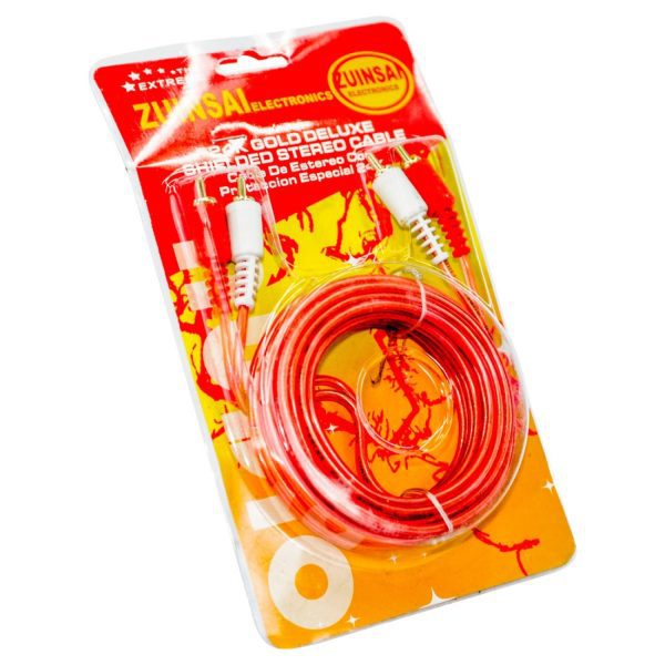 Cable Zuinsai GOLD300 2* Rca / 2* Rca 3M