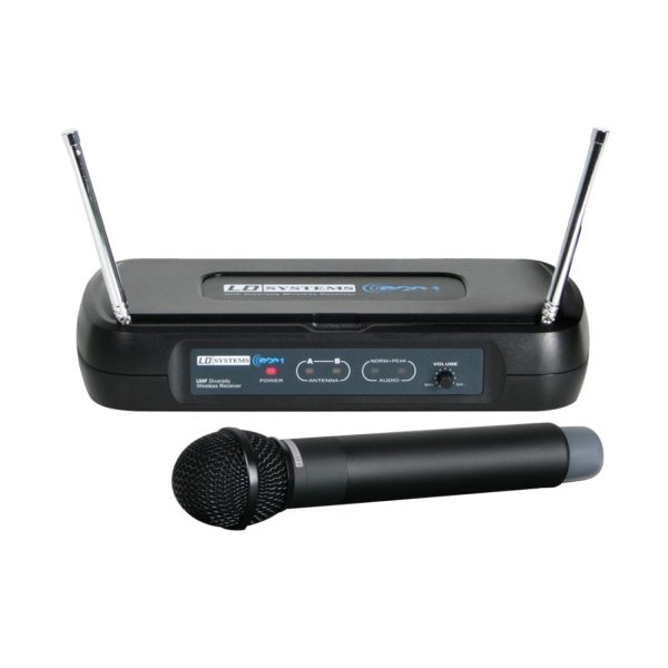Micrófono Ld Systems LDWSECO2HHD2 Inalámbrico 1 Mic Negro