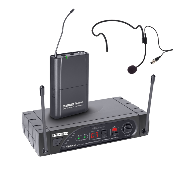 Micrófono Ld Systems LDWSECO16BPH Inalámbrico diadema