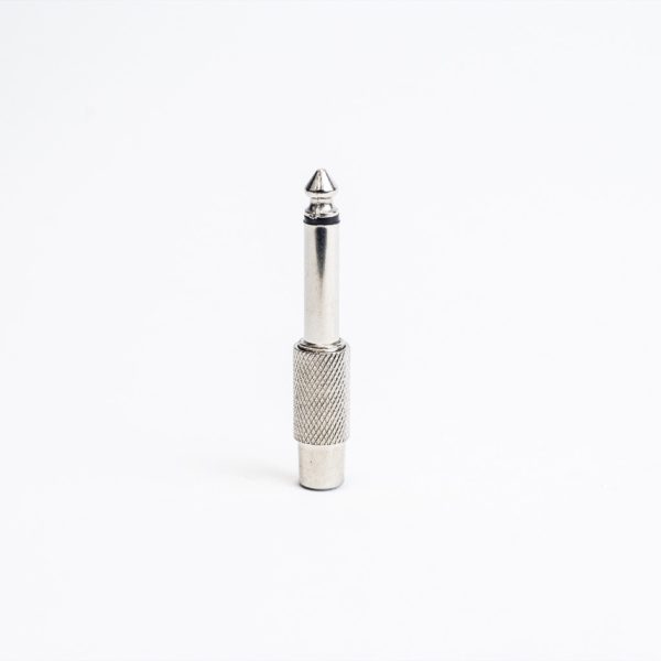 Conector Zuinsai ZSE7068 Silver 6.3 Mono Jack
