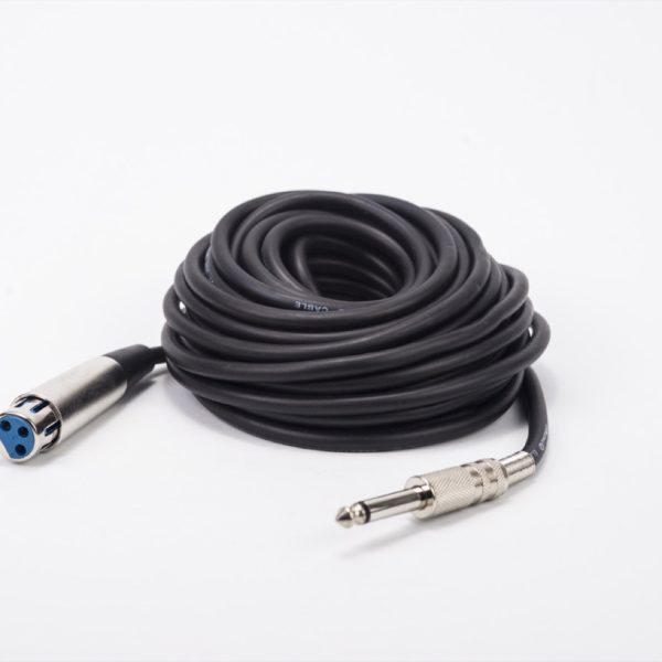 Cable Zuinsai MIC635JTA06510 Micrófono XLR / 6.3 10M
