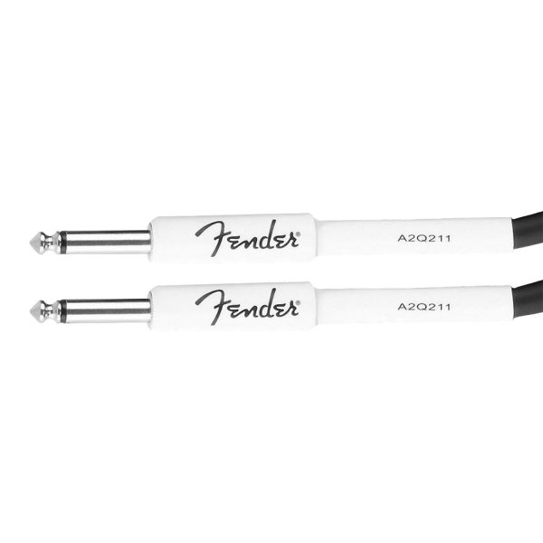 Cable Fender FG10 Instrumento 6.3 / 6.3 Negro 10Pg