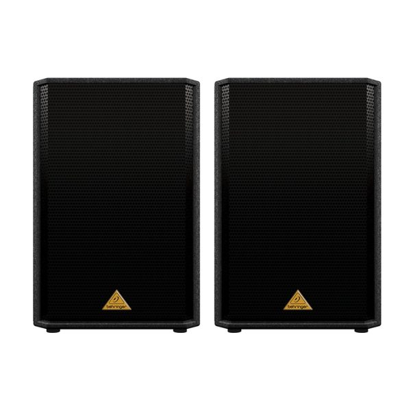 Combo Behringer FA Par Cabinas Pasivas Negro