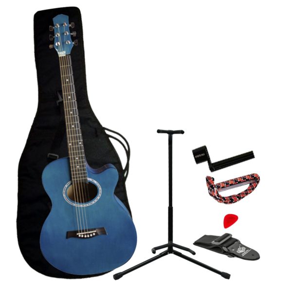 Combo Flamenco FE Electroacustica Azul