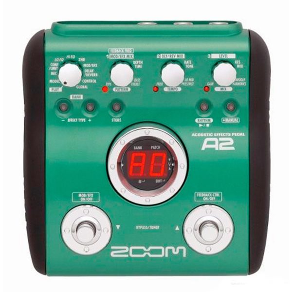 Procesador  Zoom A2 Guitarra pedal efectos