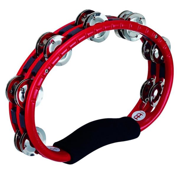Pandereta Meinl TMT1R  Rojo Acero