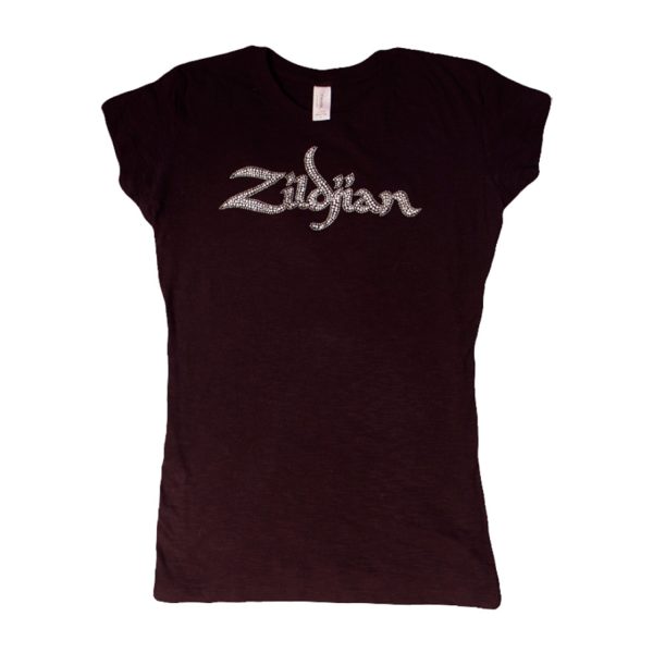 Camiseta Zildjian T7131 Mujer Bling T Sm Negro