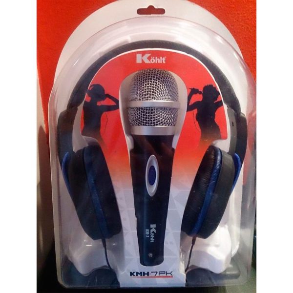 Kit Kohlt KMH7PK Audifonos Micrófono Rojo