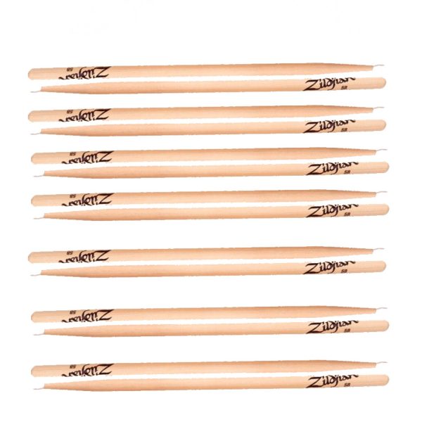 Baquetas Zildjian 5BNN6PK 6 Pares Nylon