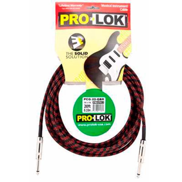 Cable Prolok PCG20QNKBL Instrumento 6.3 / 6.3 7M