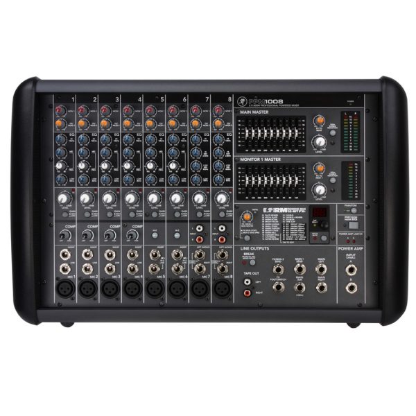 Consola Mackie PPM1008 mezclador audio   1600W