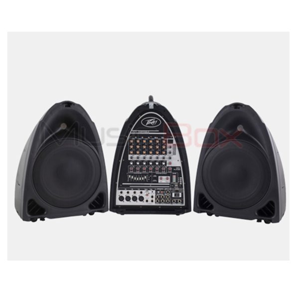 Sistema Peavey CPARLA300W sonido 2 cabinas consola