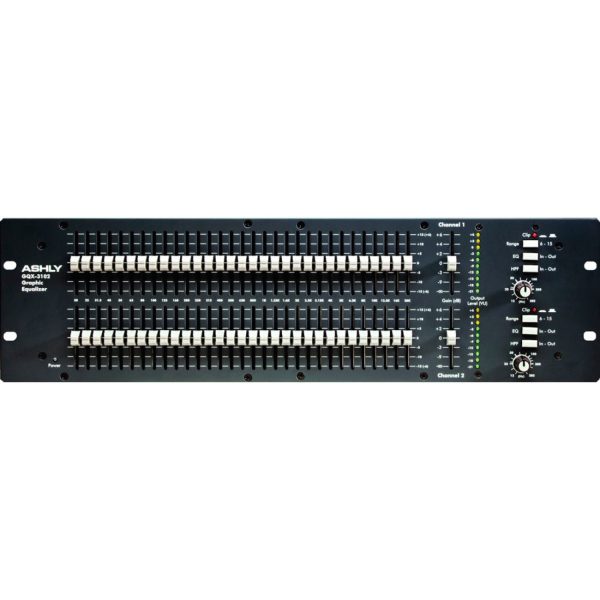 Ecualizador Ashly GQX3102EXP grafico audio