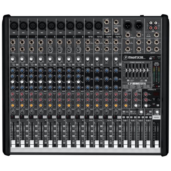 Consola Mackie PROFX16 Mezclador audio