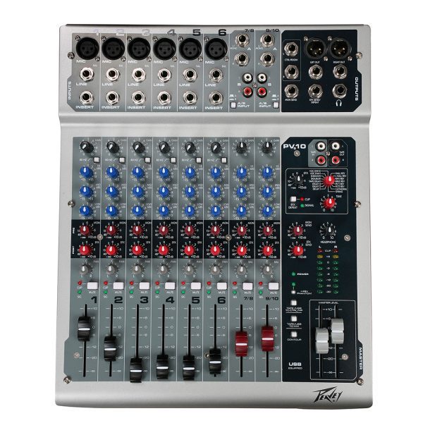 Consola Peavey PV10 Mezclador audio